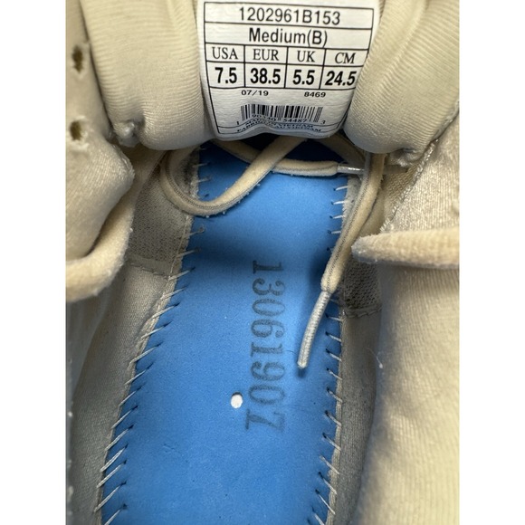 Brooks Adrenaline GTS 20 White Silver Running Shoes Women's Size 7 Medium B - Picture 6 of 10